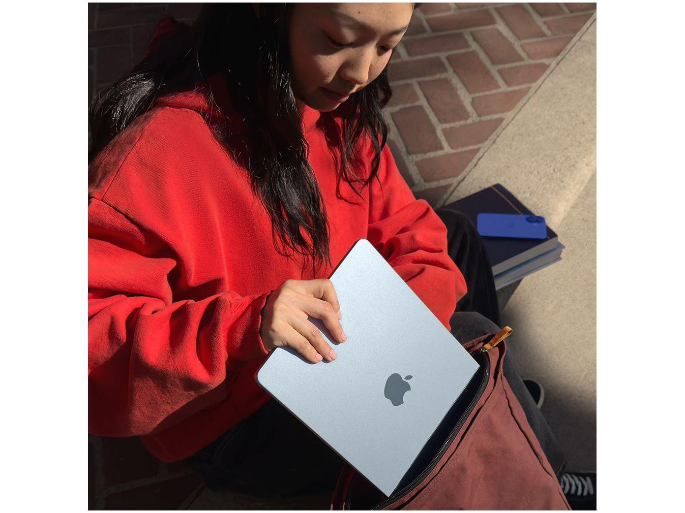 Notebook Macbook Air Apple 13" M4 24GB RAM SSD 512GB Prateado