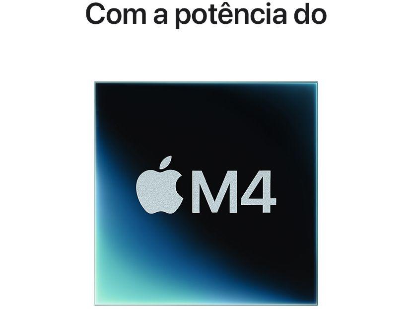 Notebook Macbook Apple Pro 14" M4 16GB RAM SSD 512GB Preto Espacial