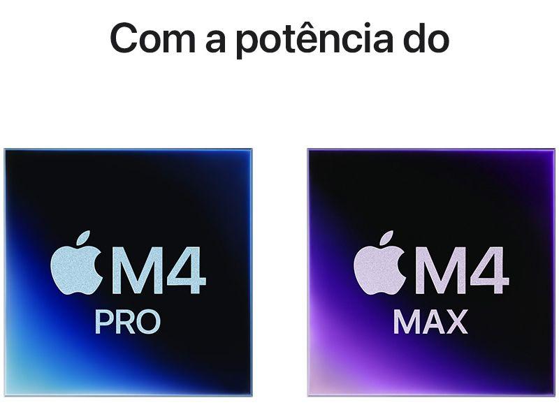 Notebook Macbook Apple Pro 16" M4 48GB RAM SSD 1TB Prateado