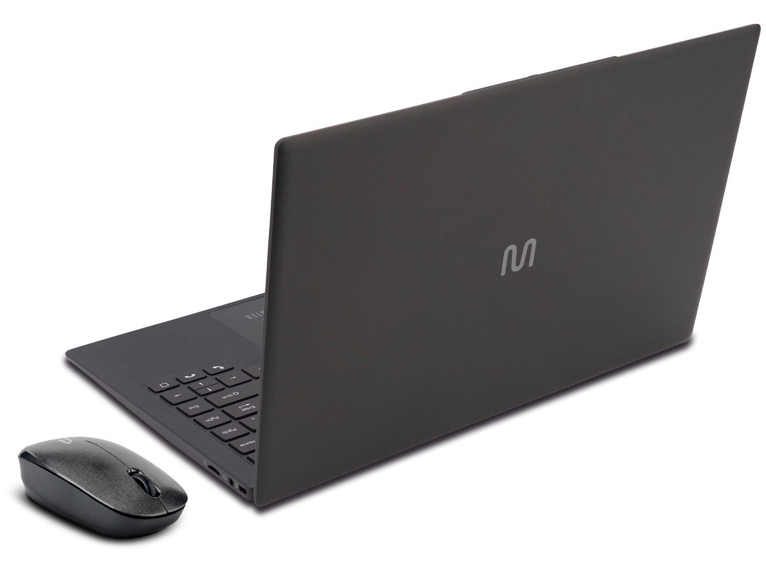 Notebook Multi Ultra UB251 4GB RAM 128GB eMMC 14" HD Windows 11 UB251 + Mouse Sem Fio