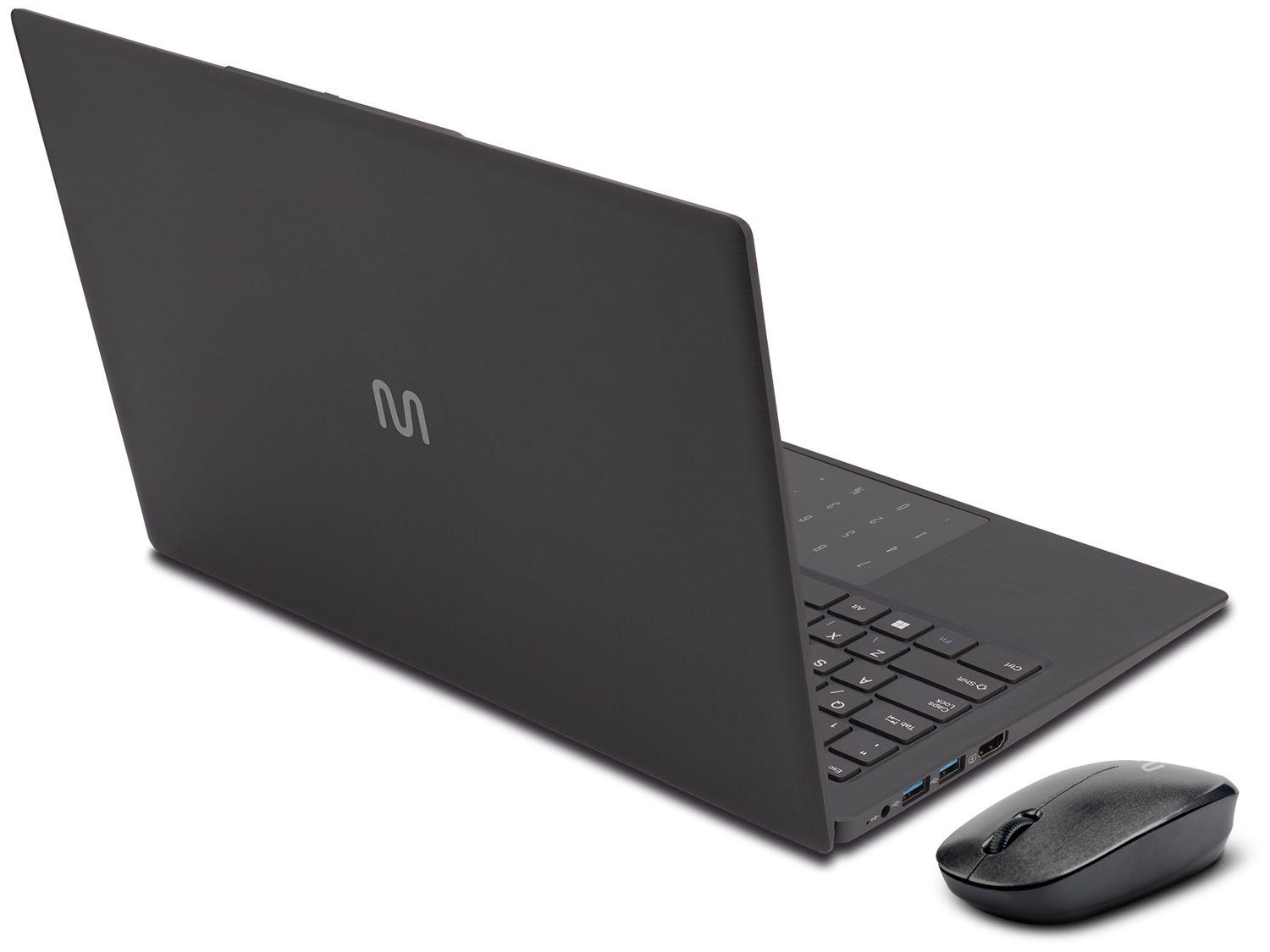 Notebook Multi Ultra UB251 4GB RAM 128GB eMMC 14" HD Windows 11 UB251 + Mouse Sem Fio