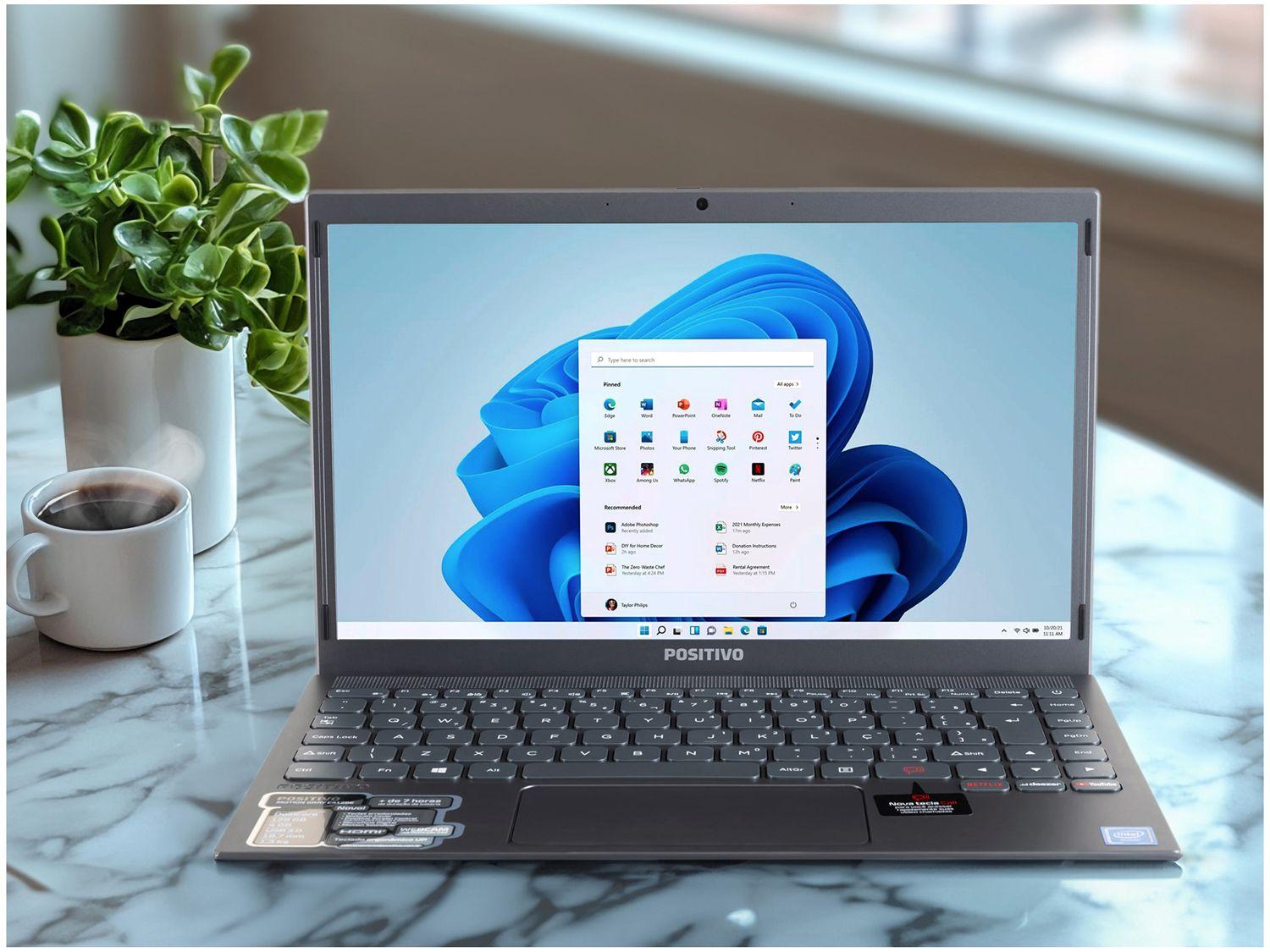 Notebook Positivo Motion C4128E Intel Celeron