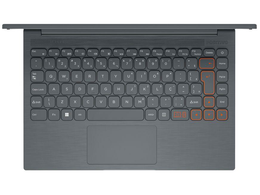 Notebook Positivo Vision C14 Intel Celeron 4GB 128GB eMMC 14” HD Windows 11 Microsoft 365