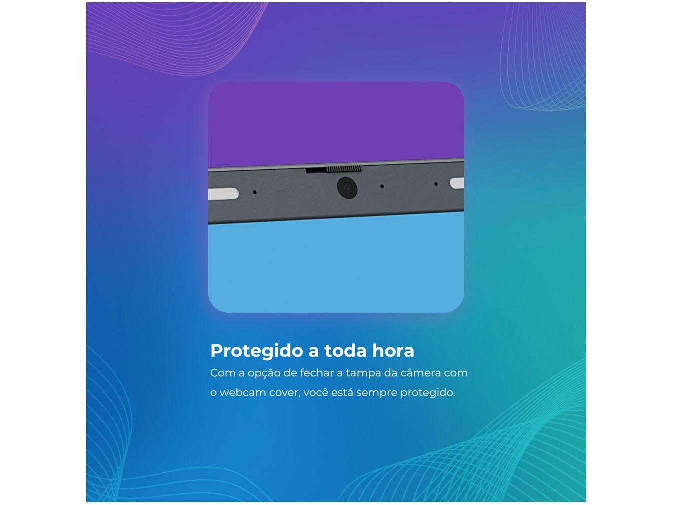Notebook Positivo Vision C14 Lumina Bar Intel Celeron 4GB 128GB eMMC 14” HD Windows 11 Microsoft 365