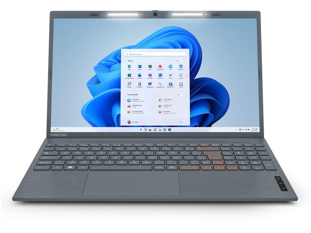 Notebook Positivo Vision C15 Intel Celeron 4GB 128GB 15,6” HD Windows 11 Microsoft 365 C4128A-15