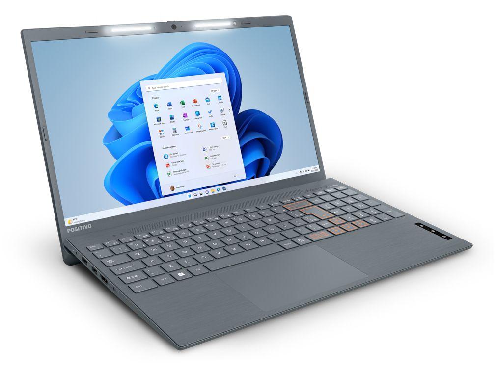 Notebook Positivo Vision Lumina Bar C15 Intel Celeron 4GB 128GB 15,6” HD Windows 11 Microsoft 365 C4128A-15