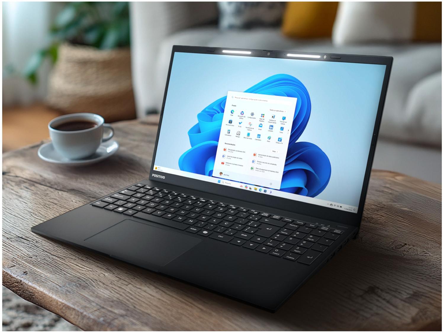 Notebook Positivo Vision R15 R58256 A-15 AMD Ryzen 5 8GB RAM SSD 256GB 15,6" Full HD Windows 11 3002880