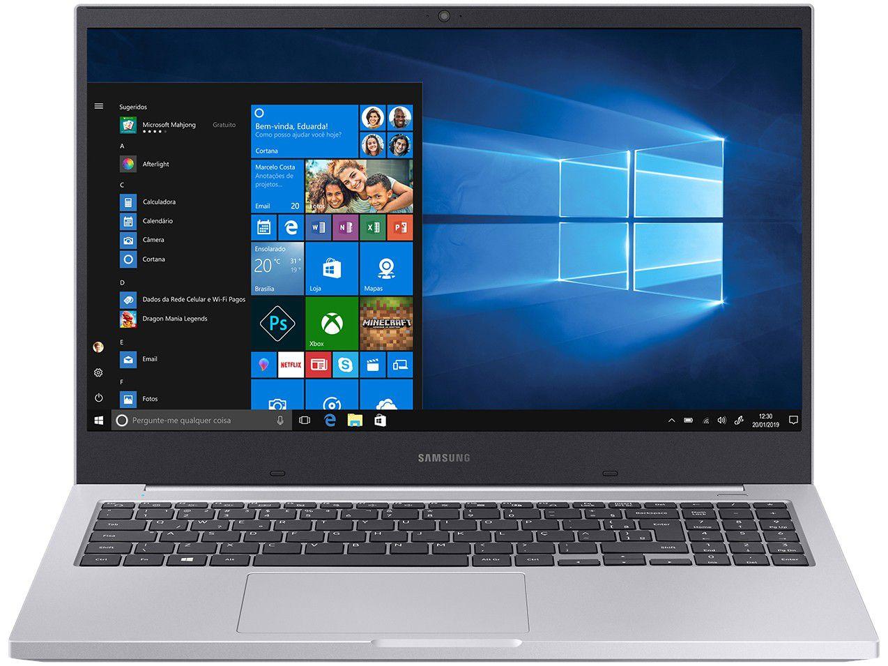 Notebook Samsung Book X55 Intel Core i7 16GB 1TB 128GB SSD 15,6