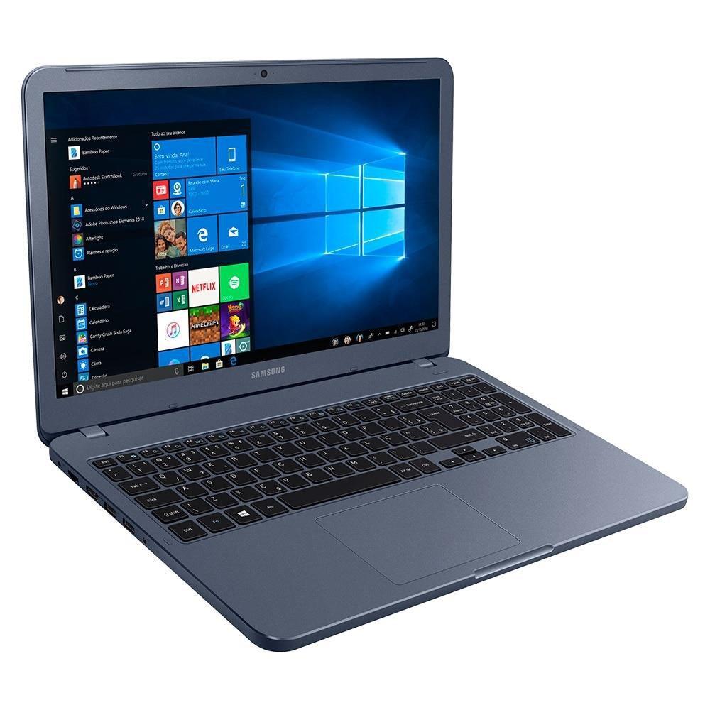Notebook Samsung Essentials E20, Intel Celeron 4205U, 4GB, 500GB, Tela