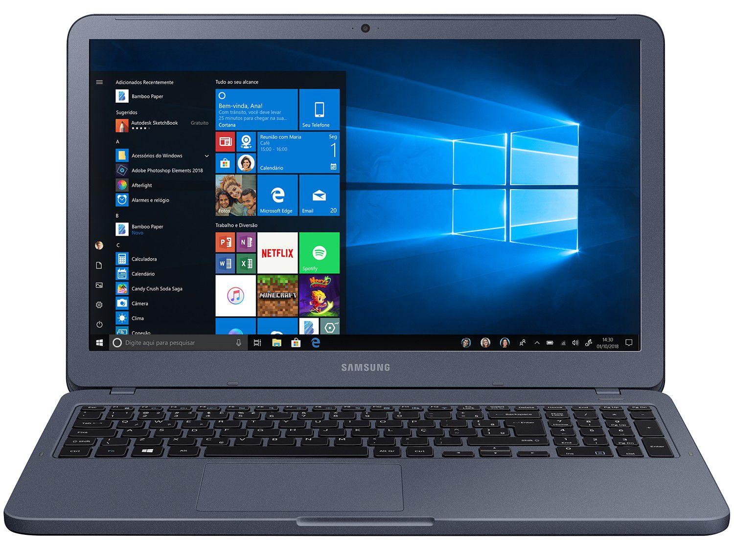 Notebook Samsung Expert X55 Intel Core i7 16GB 1TB 128GB SSD 15,6