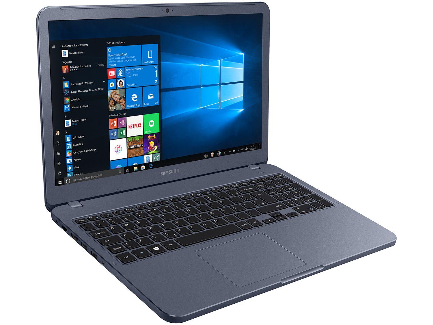 Notebook Samsung Expert X55 Intel Core i7 16GB 1TB 128GB SSD 15,6