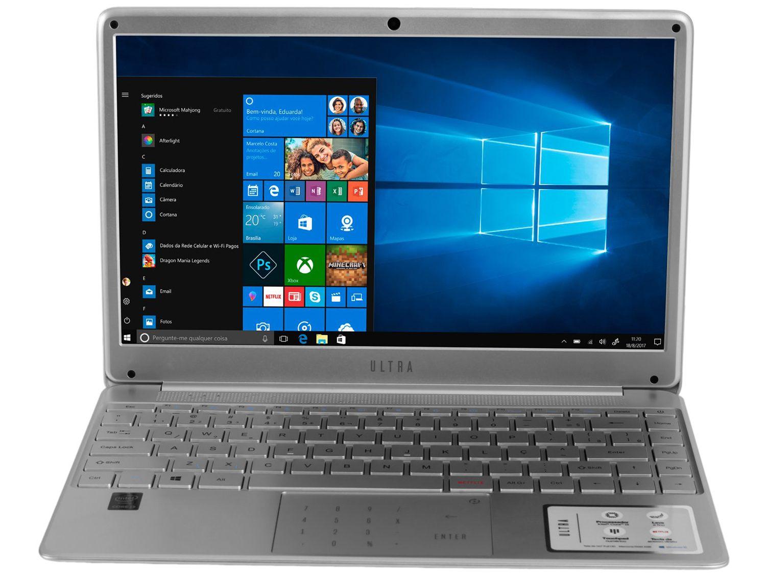 Notebook Ultra UB420 Intel Core i3 4GB