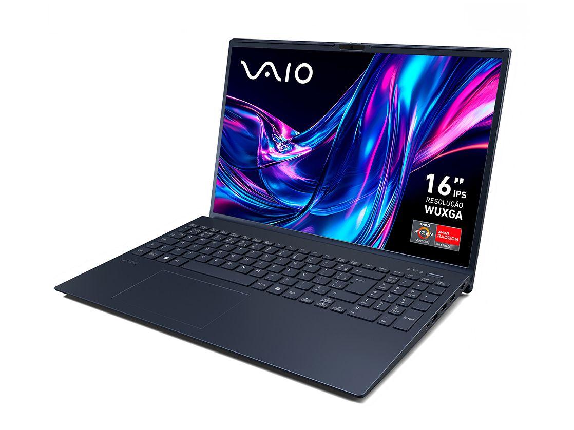 Notebook Vaio FE16 VJFE69F11X-B0711H AMD Ryzen 5 5625U 16GB RAM 512GB SSD 16" WUXGA Linux Debian 12 Widescreen 3344395