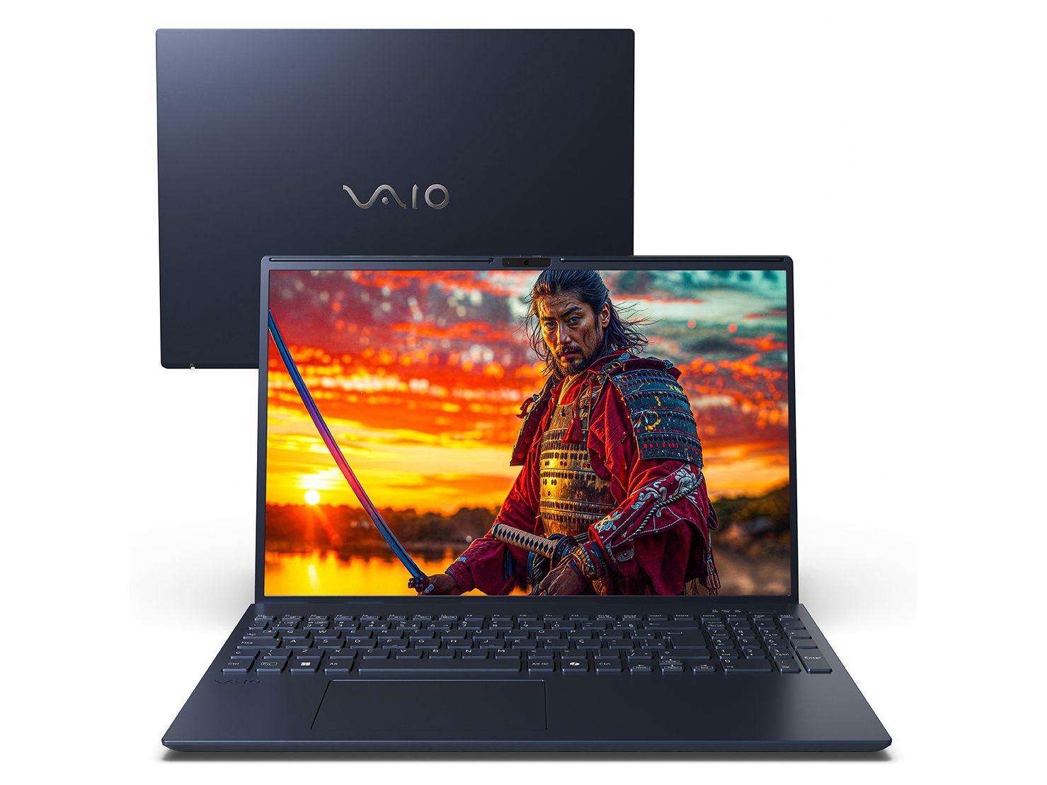Notebook Vaio FE16 VJFE69F11X-B0711H AMD Ryzen 5 5625U 16GB RAM 512GB SSD 16" WUXGA Linux Debian 12 Widescreen
