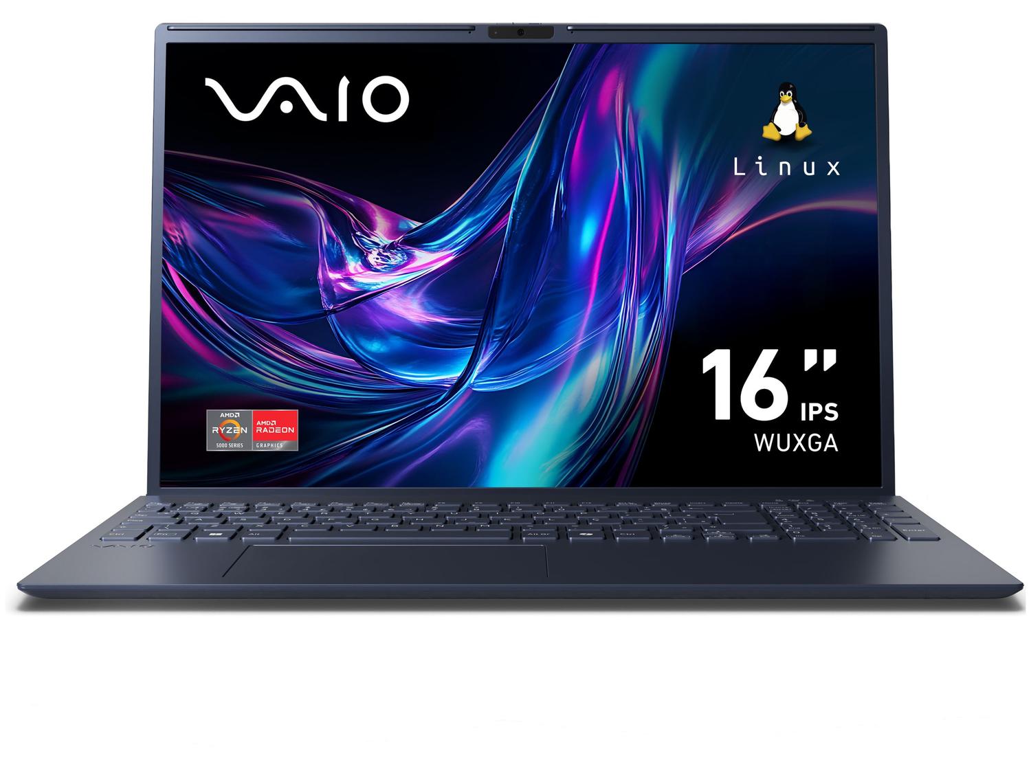 Notebook Vaio FE16 VJFE69F11X-B0711H AMD Ryzen 5 5625U 16GB RAM 512GB SSD 16" WUXGA Linux Debian 12 Widescreen