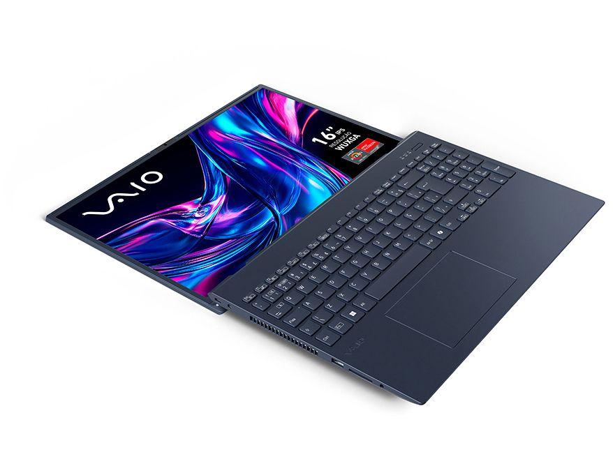 Notebook Vaio FE16 VJFE69F11X-B0711H AMD Ryzen 5 5625U 16GB RAM 512GB SSD 16" WUXGA Linux Debian 12 Widescreen