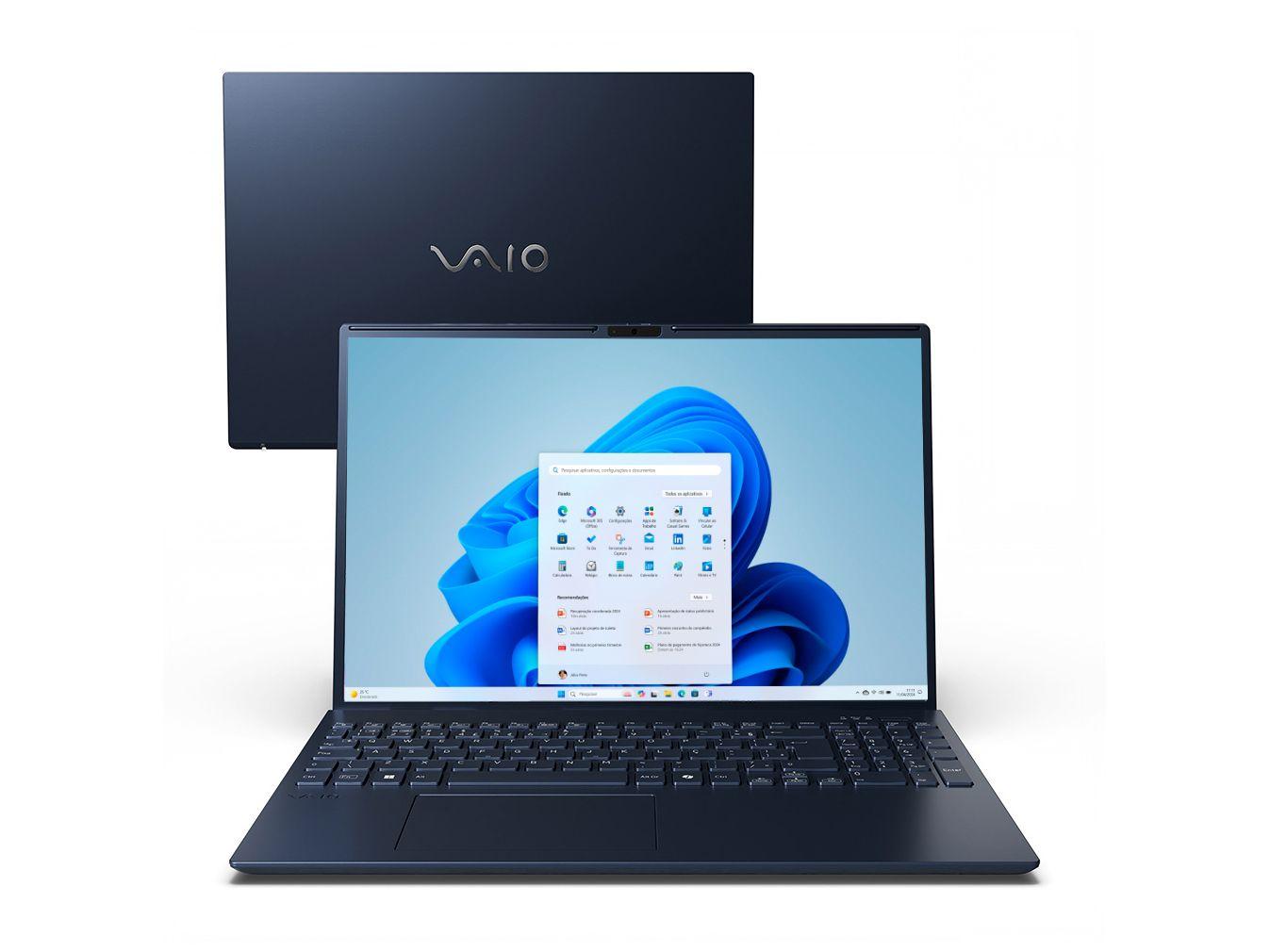 Notebook Vaio FE16 VJFE69F11X-B0721H AMD Ryzen 5 5625U 16GB 512GB SSD 16" WUXGA Windows 11 AMD Radeon Graphics 3344643