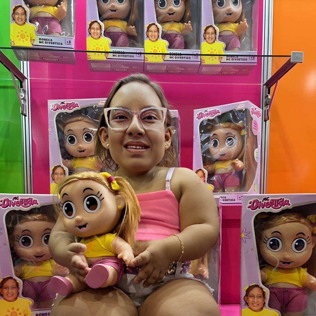 Boneca Mc Divertida r Maria Clara Original Baby Brink - 7 Artes  BrinQ Fantasias