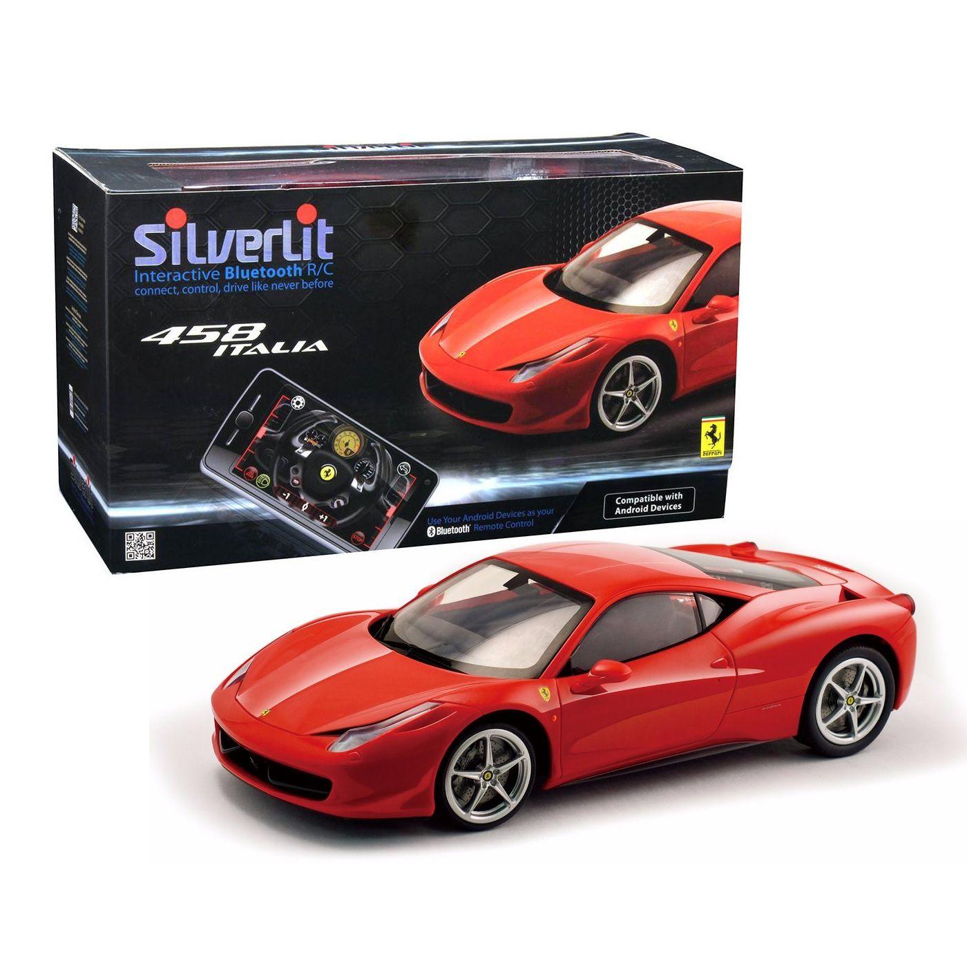 ferrari 458 italia silverlit bluetooth rc