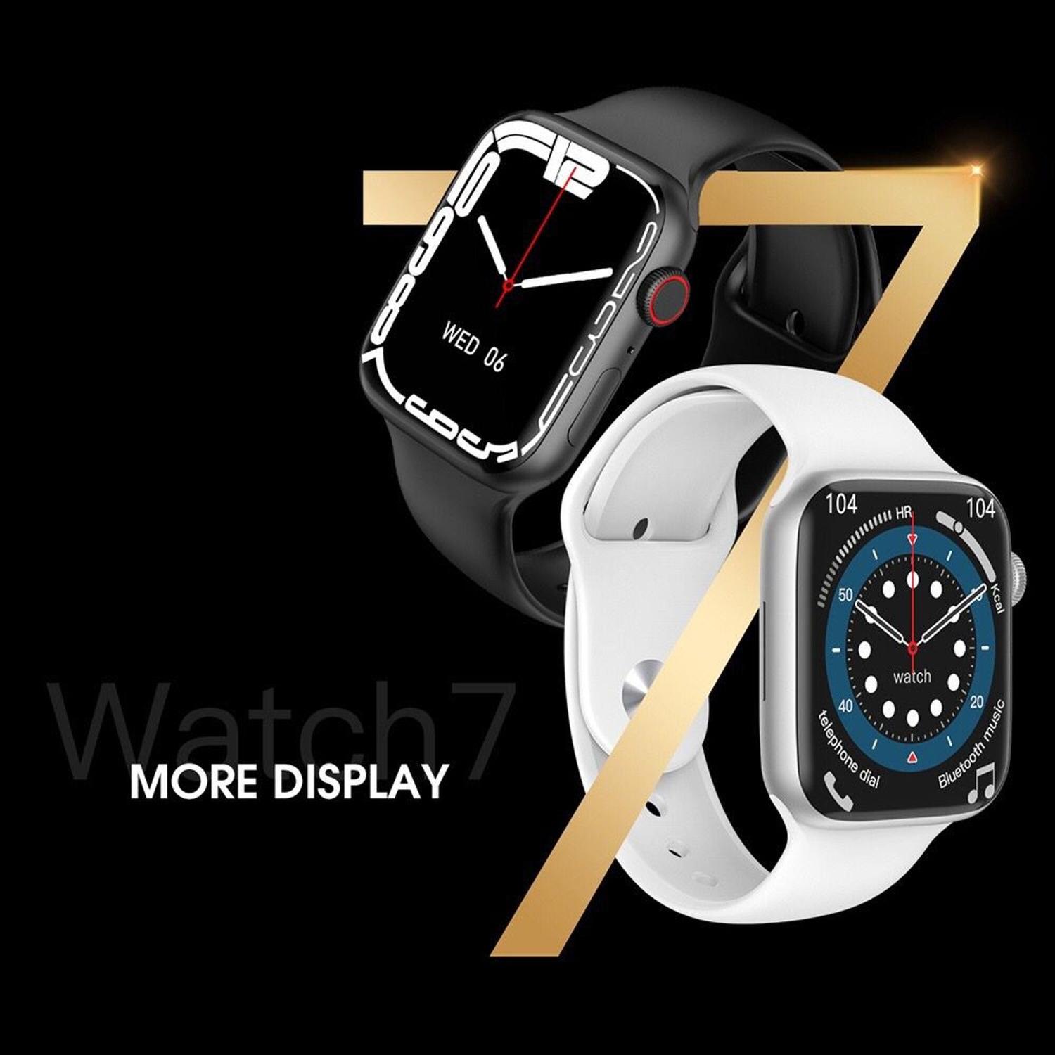 Novo SmartWatch Iwo W27 Pro Série 7 Tela 1,81 Lançamento NFC, SIRI + 2  Brindes! - Smartwatch e Acessórios - Magazine Luiza