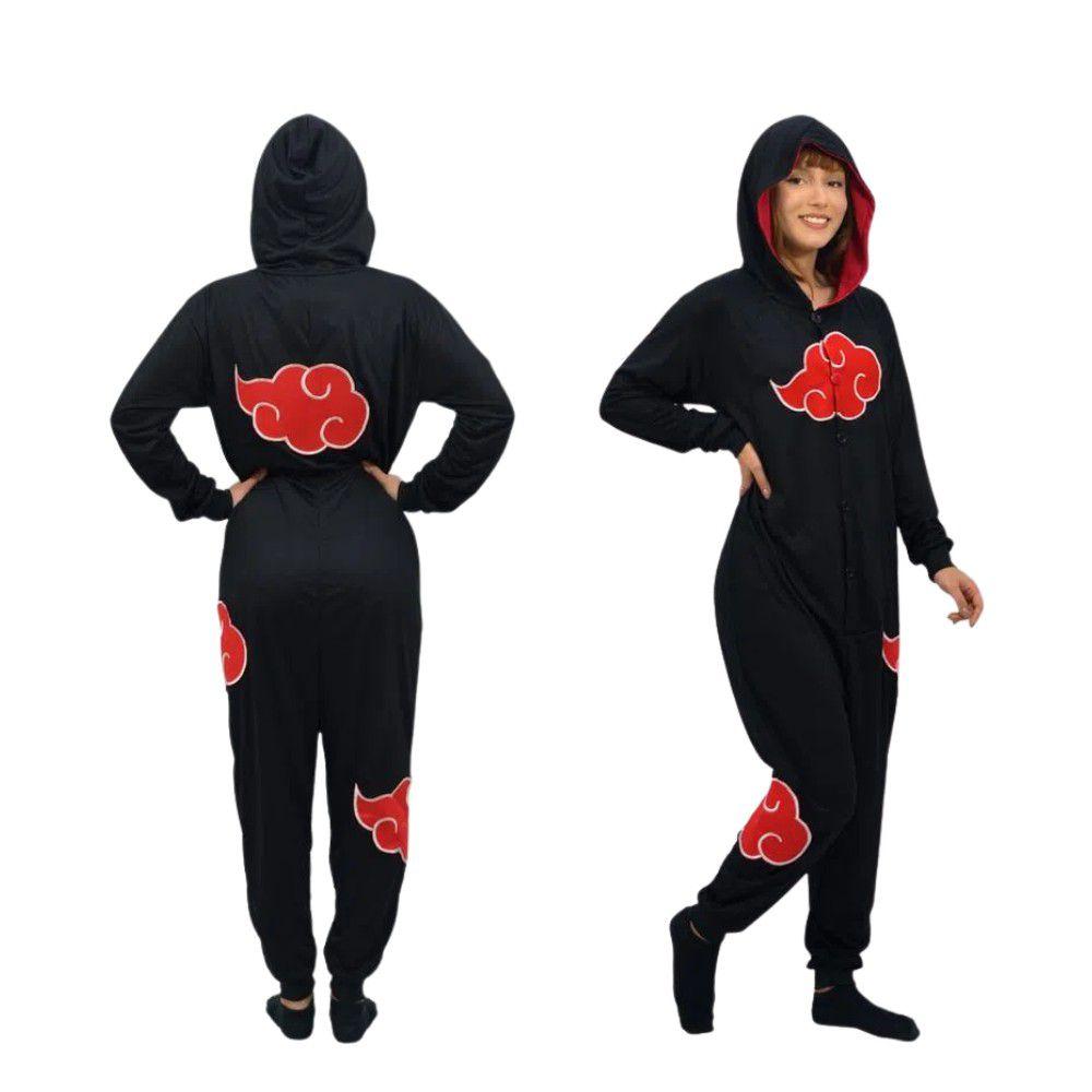 Cosplay Costume Pijama Kurama Naruto Pijama Naruto Nuvens