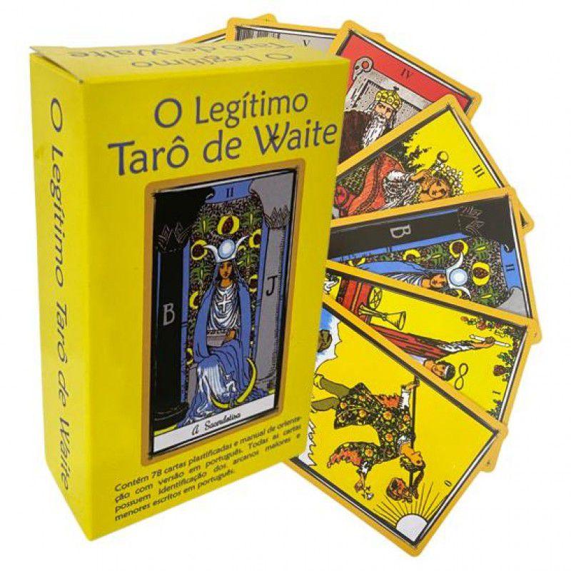 Compre Baralho de cartas de tarô inglês completo, 78 peças