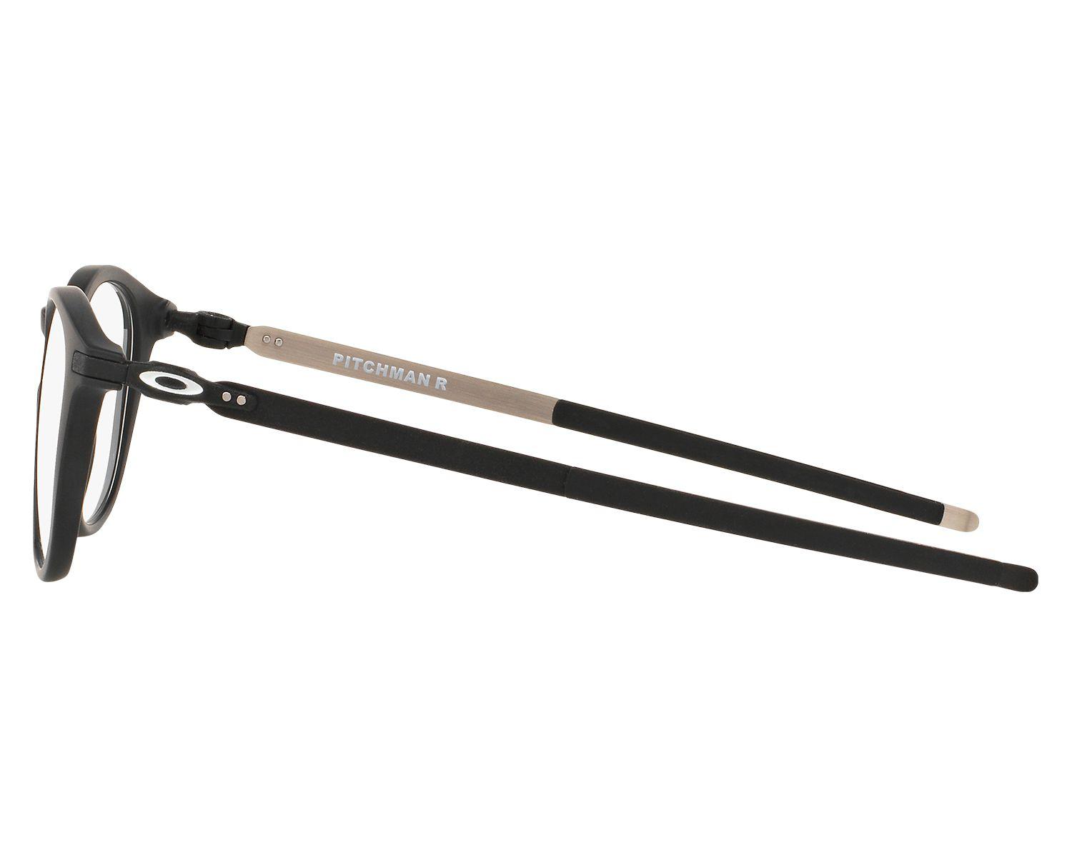 Óculos de Grau Oakley Pitchman R Satin Black OX8105 01-52 Óculos de Grau Oakley Pitchman R Satin Black OX8105 01-52