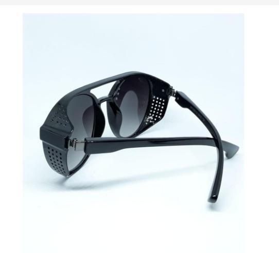 Óculos de Sol Steampunk Preto Retro Vintage Alok Proteção Lateral Masculino  Uv400 em Promoção | Ofertas na Americanas