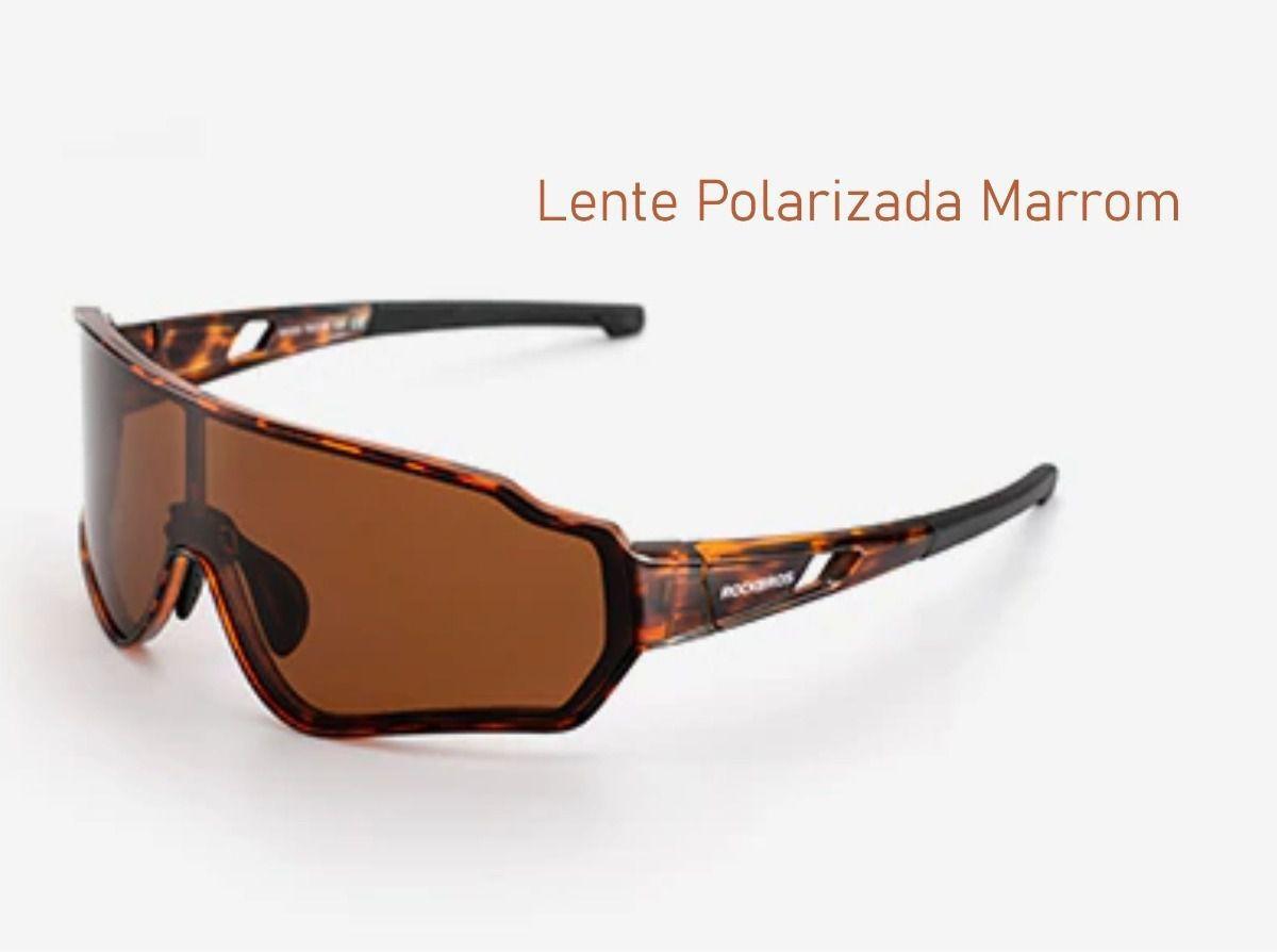 Oculos polarizado lente marrom Clearance