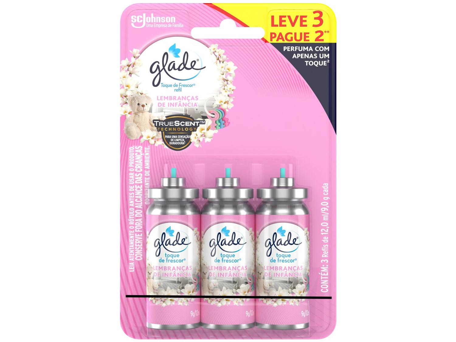Odorizador de Ambiente Spray Refil Glade Toque de