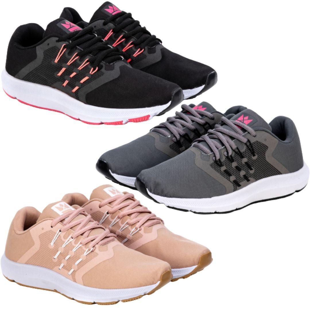 tênis para caminhada e corrida feminino