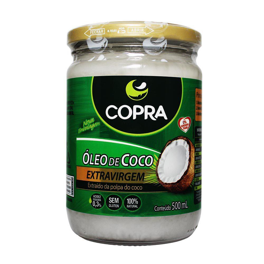 Óleo de Coco Extra Virgem 500ml - Copra - Óleo de Coco - Magazine Luiza
