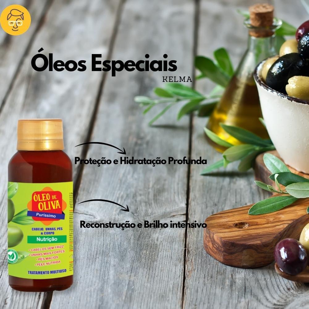 Oleo De Oliva 100Ml - Kelma - Cuidados com o Cabelo - Magazine Luiza
