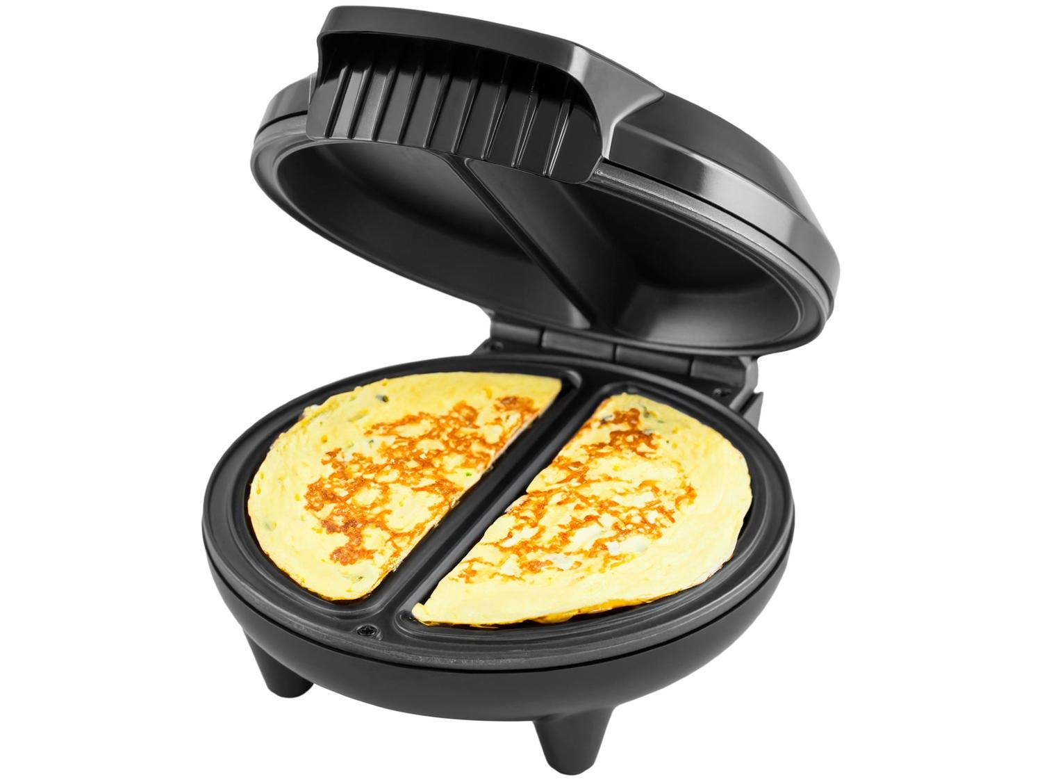 Omeleteira Elétrica Mondial Omelet Pratic OM-04-BI Preto e Prata