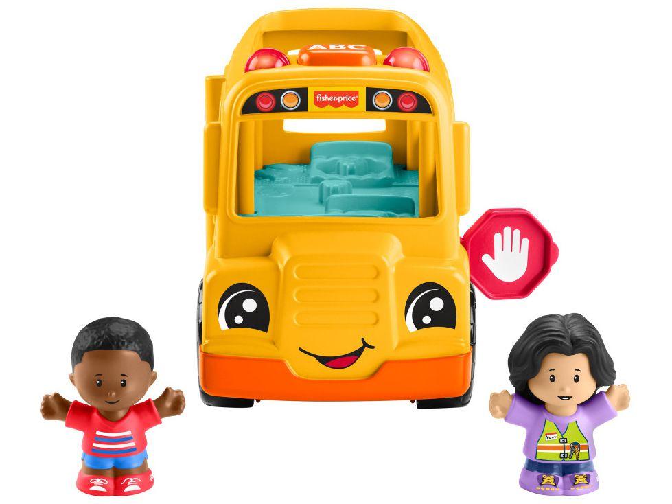 Ônibus Little People Escolar Mattel com Acessórios