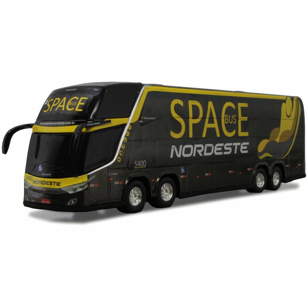Ônibus Miniatura Expresso Nordeste Space Bus Dd 4 Eixos - Graphicshop - Miniaturas de Carros - Magazine Luiza Ônibus Miniatura Expresso Nordeste Space Bus Dd 4 Eixos - Graphicshop - Miniaturas de Carros - Magazine Luiza