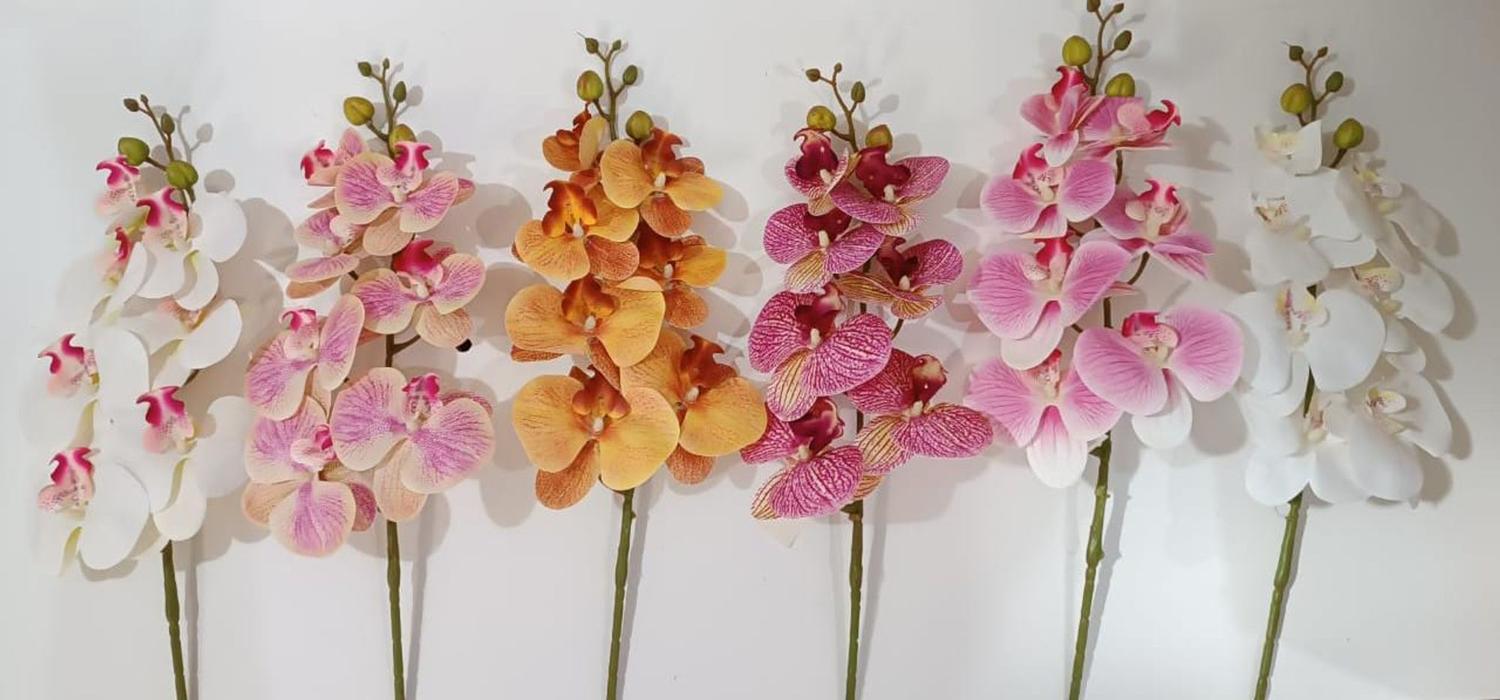 orquidea artificial de silicone toque real - Matiza arte & flor - Plantas  Artificiais - Magazine Luiza
