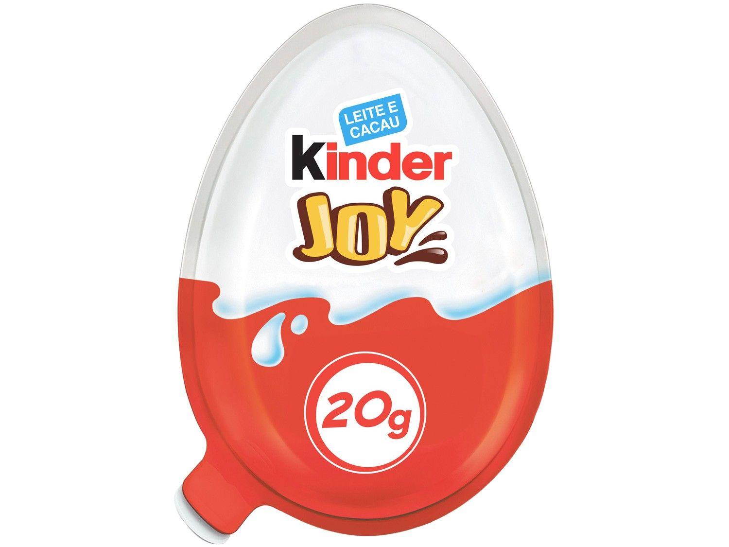 Ovinho de Chocolate Joy ao Leite 20g Kinder