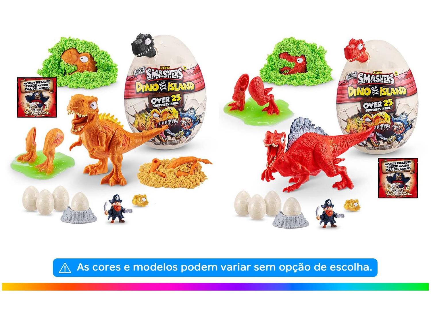 Ovo Supresa Dinossauro Smashers Dino Island