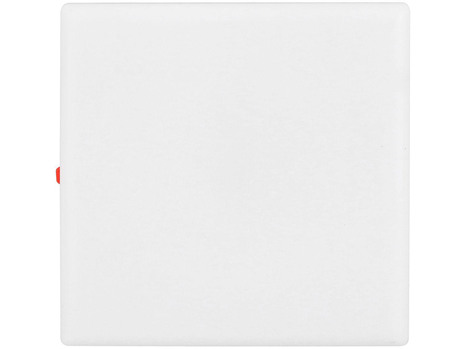 Painel de LED de Embutir 17,4x17,4cm Quadrado