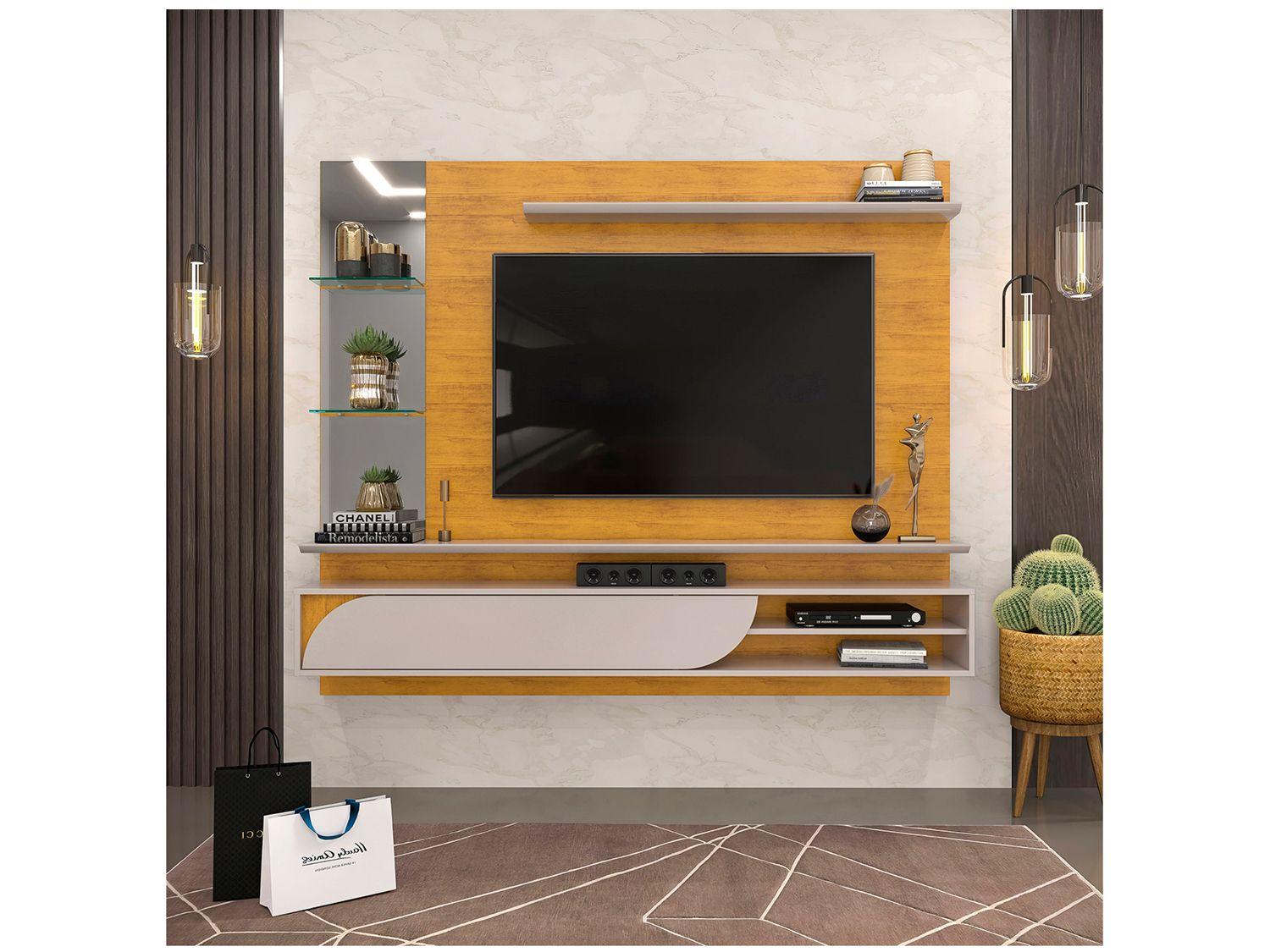 Painel para TV até 60" DJ Móveis Ravi
