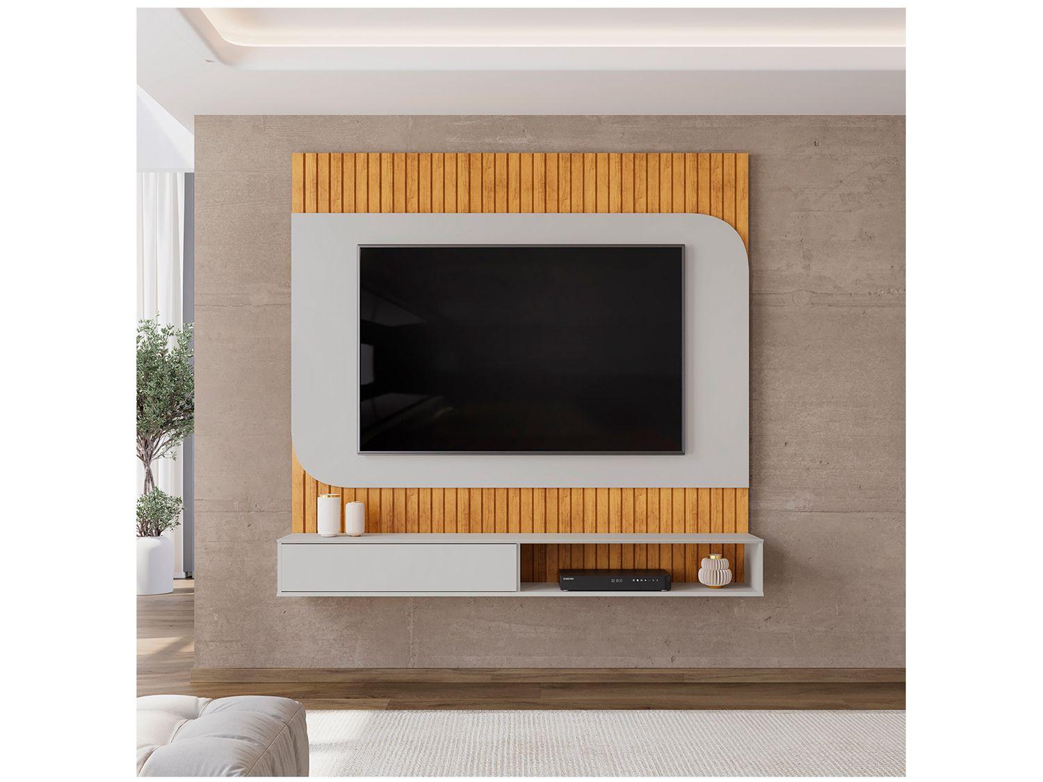 Painel para TV até 65" DJ Móveis Tom