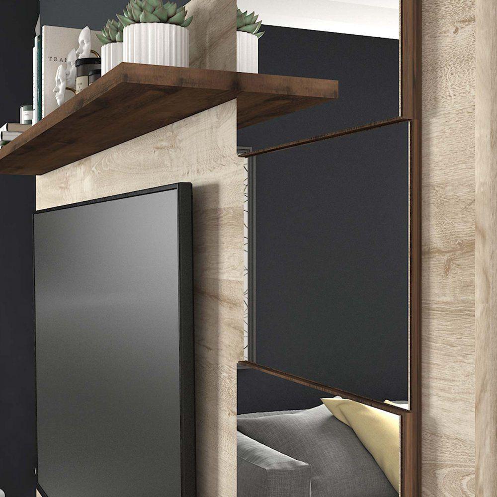 Painel para TV até 65 Polegadas 2 Portas Basculantes Murano Permobili ...