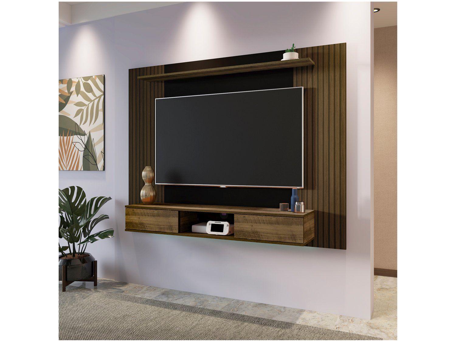 Painel para TV até 75" Artely Nevada 1 Prateleira