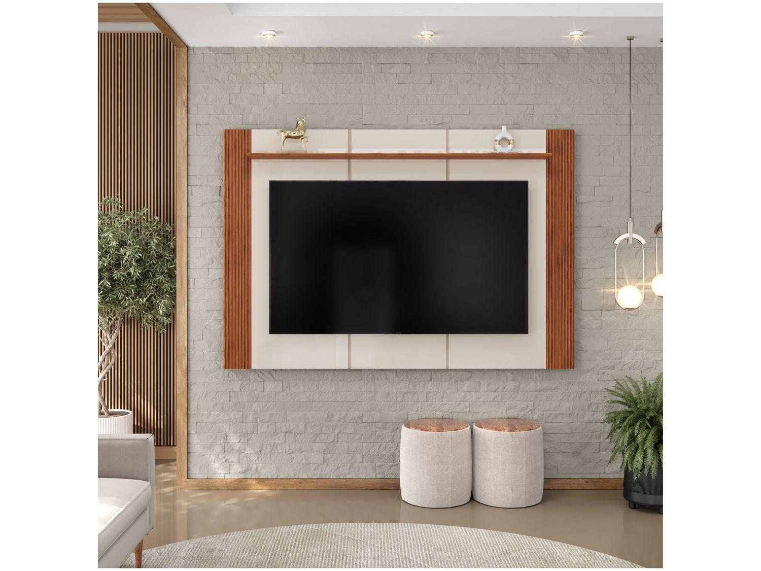 Painel para TV até 75" DJ Móveis Helo