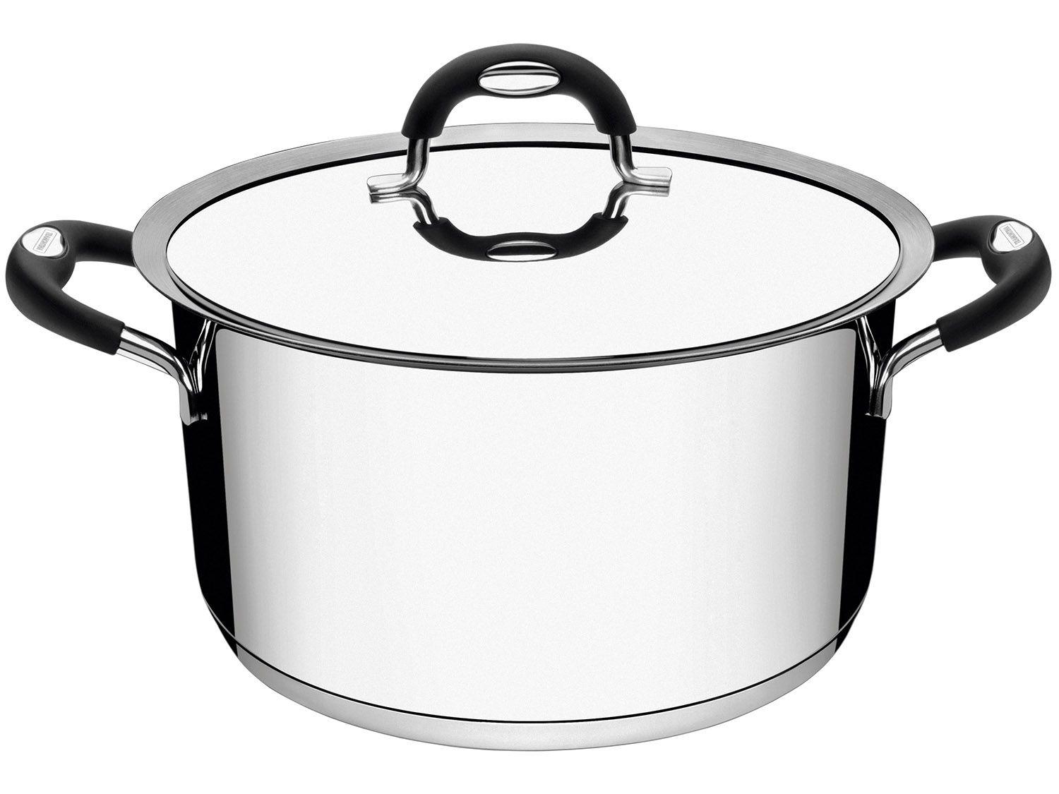 Panela Caçarola Tramontina Aço Inox 6L 24cm 