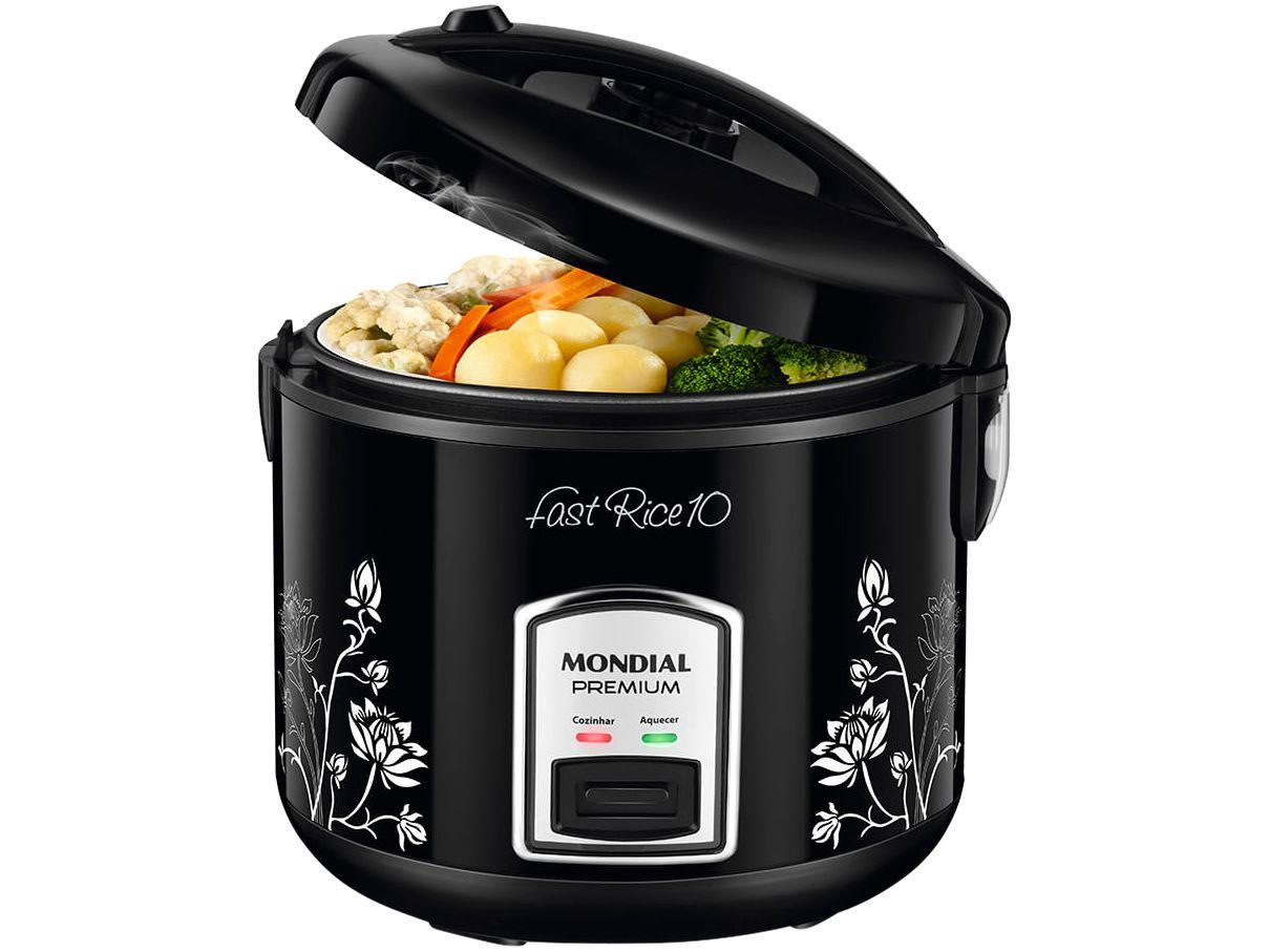 Panela de Arroz Elétrica 10 Xícaras Mondial Fast Rice 10 PE-44-10X