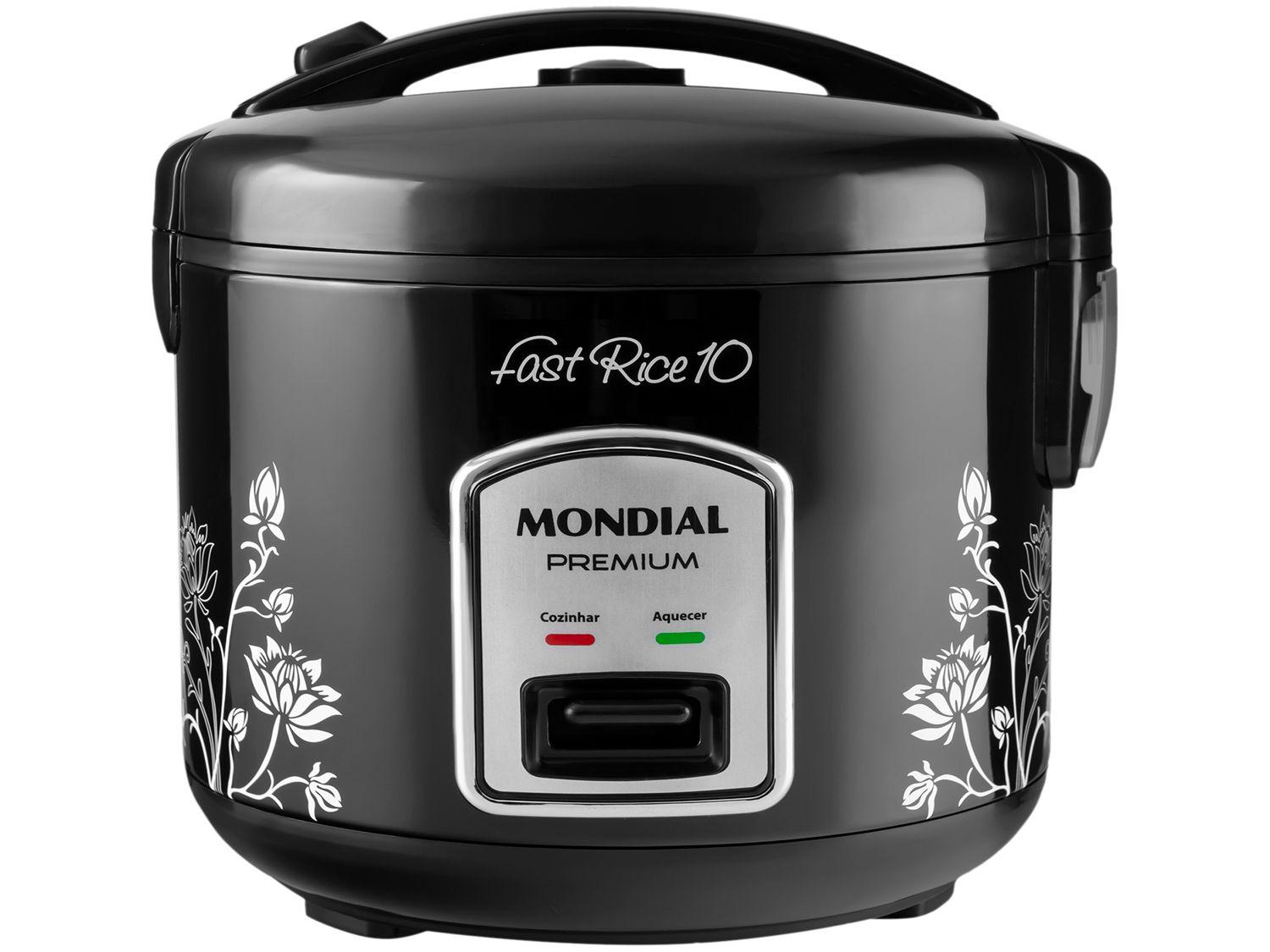 Panela de Arroz Elétrica 10 Xícaras Mondial Fast Rice 10 PE-44-10X