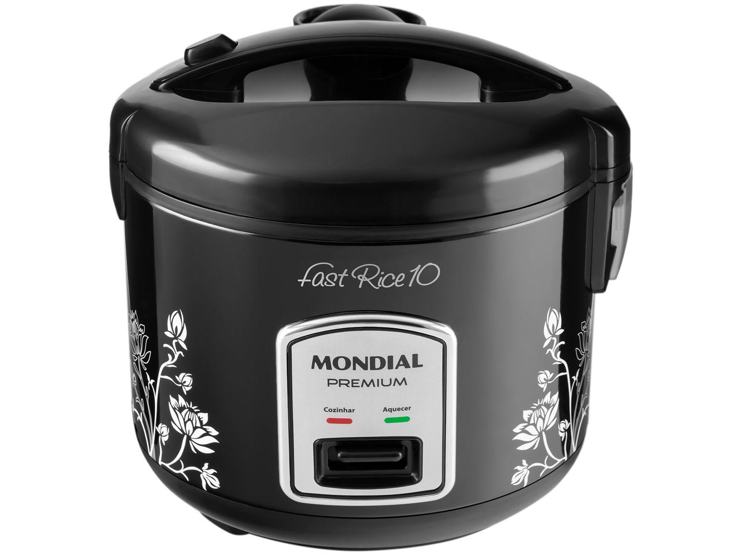 Panela de Arroz Elétrica 10 Xícaras Mondial Fast Rice 10 PE-44-10X
