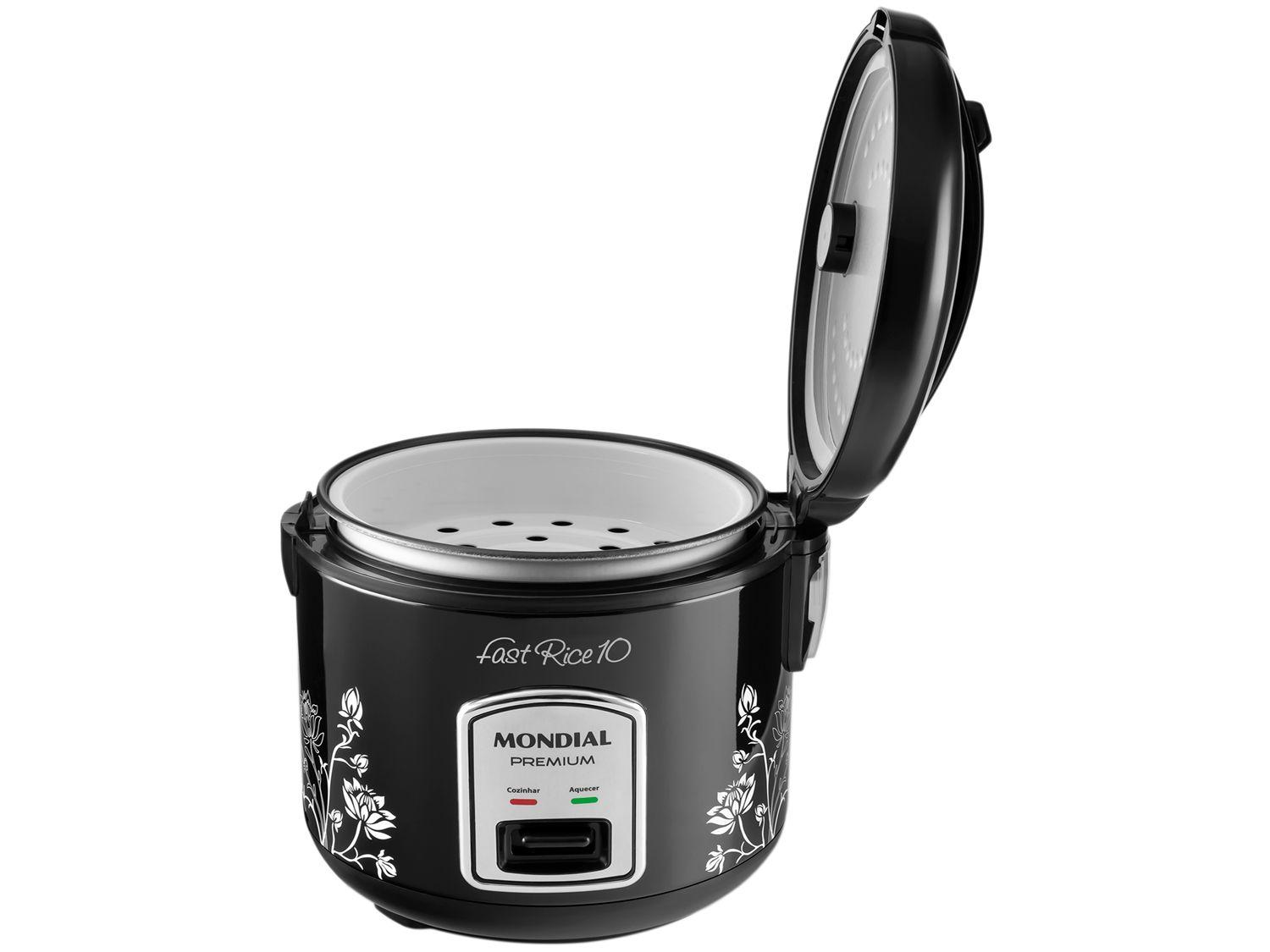 Panela de Arroz Elétrica 10 Xícaras Mondial Fast Rice 10 PE-44-10X